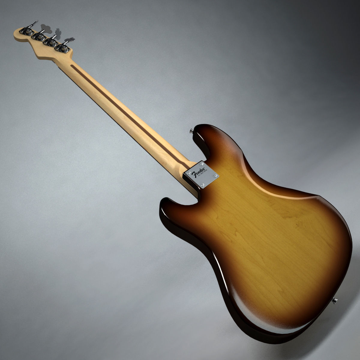 Fender Jazz Bass 3D model_3