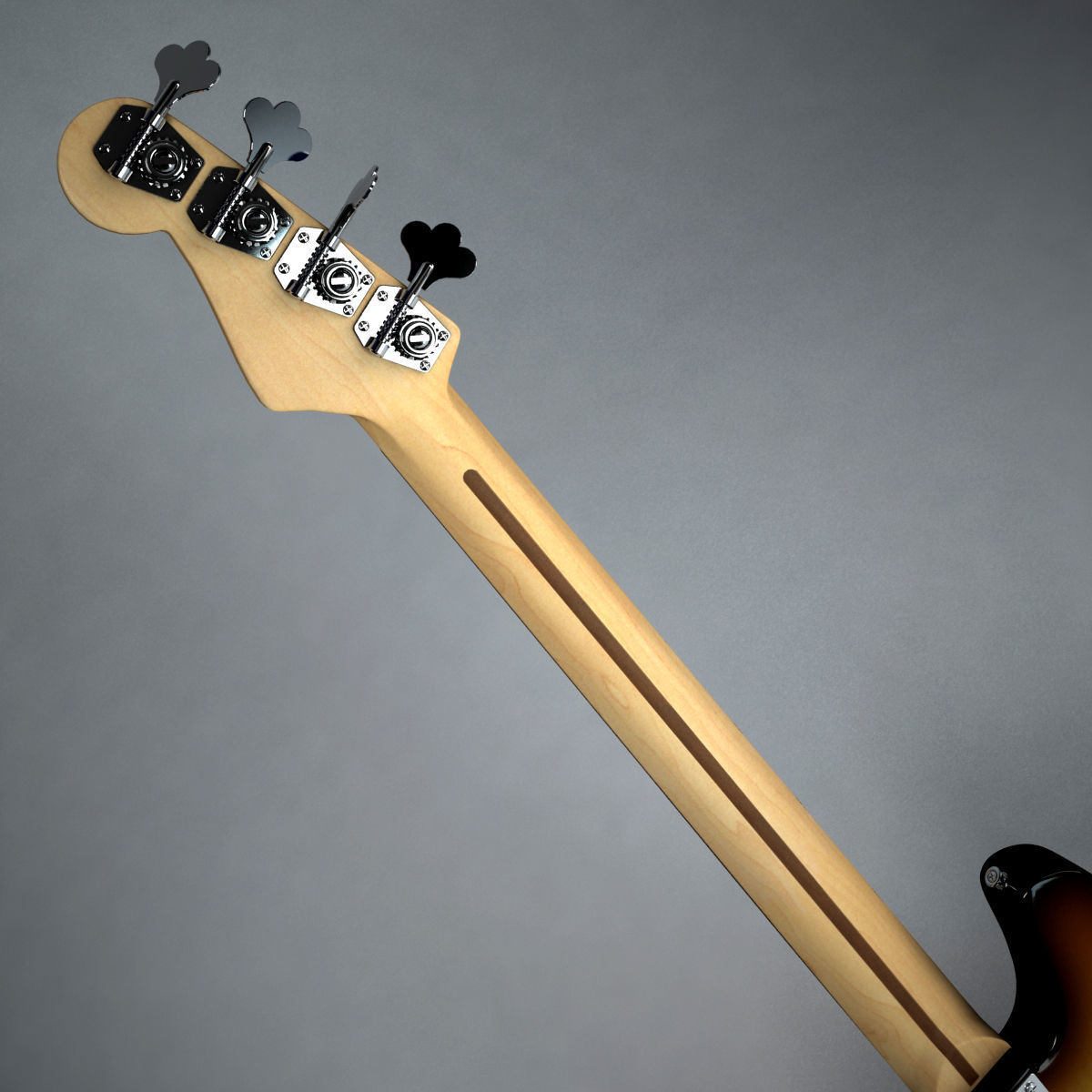 Fender Jazz Bass 3D model_4
