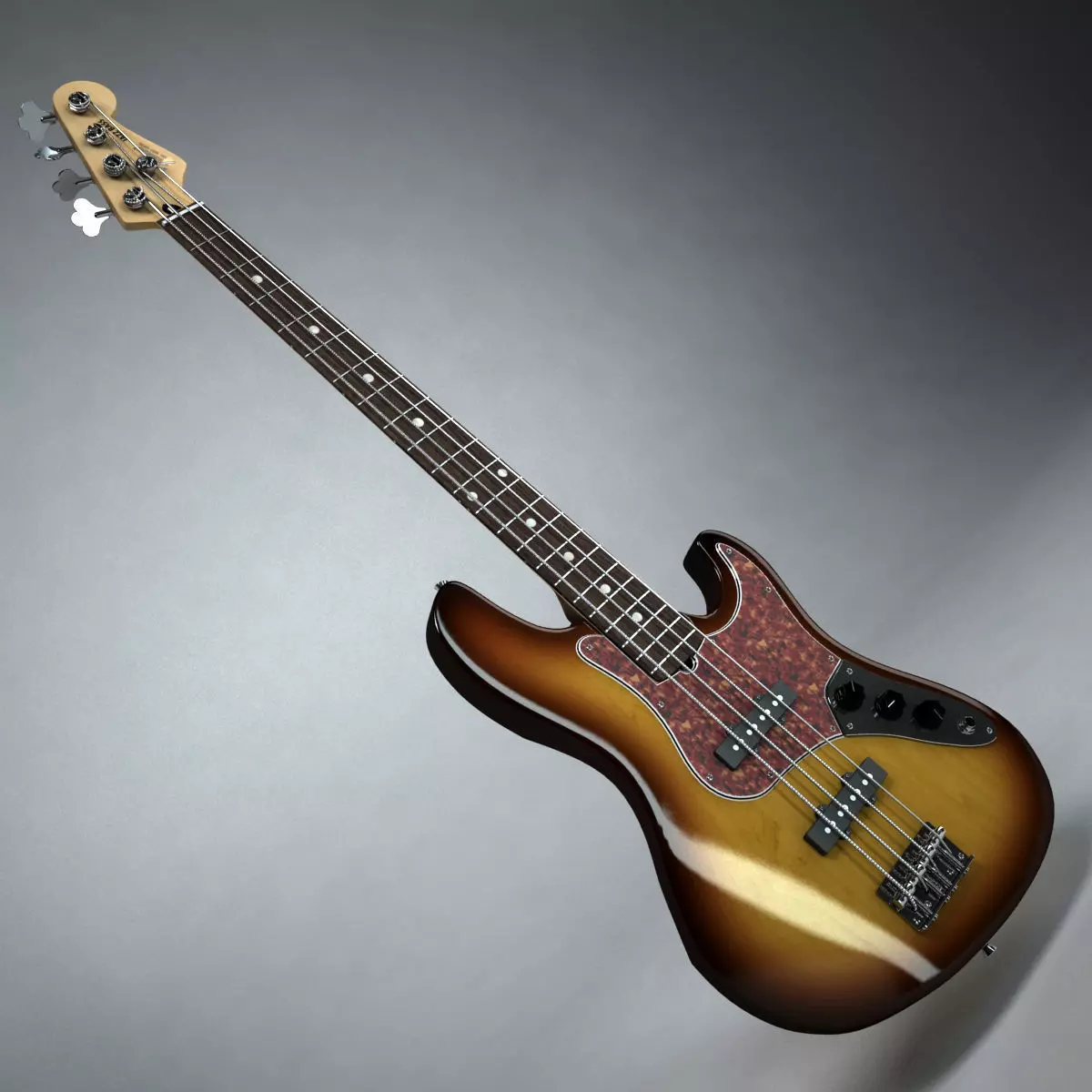 Fender Jazz Bass 3D model_0