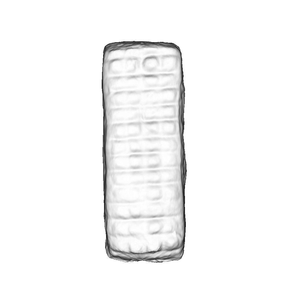 050 Donut stick bun plain Scan 3D model with UV map 3D model_14