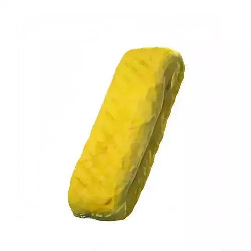 050 Donut stick bun plain Scan 3D model with UV map 3D model