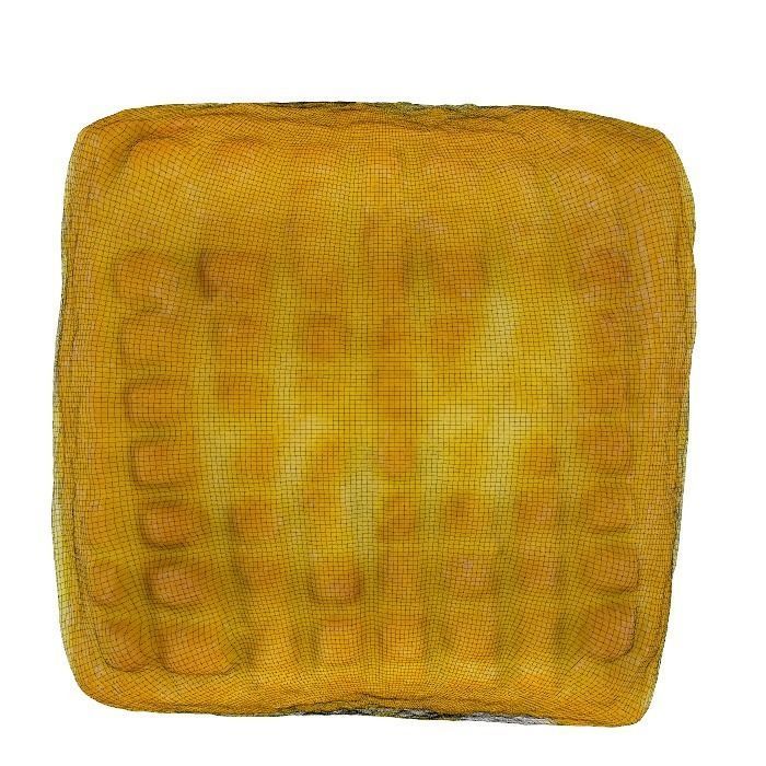 047 Donut bun window3 Scan 3D model with UV map 3D model_16