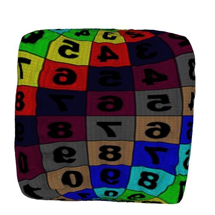 047 Donut bun window3 Scan 3D model with UV map 3D model_15