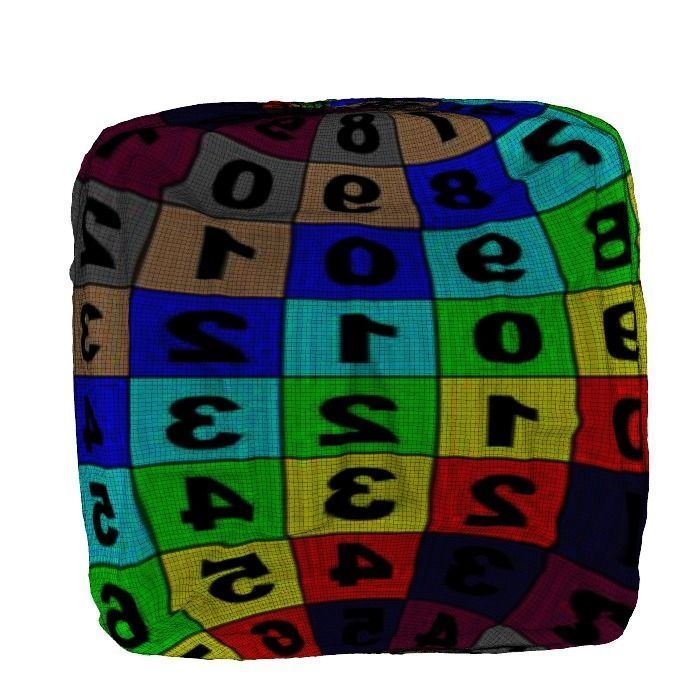 047 Donut bun window3 Scan 3D model with UV map 3D model_7