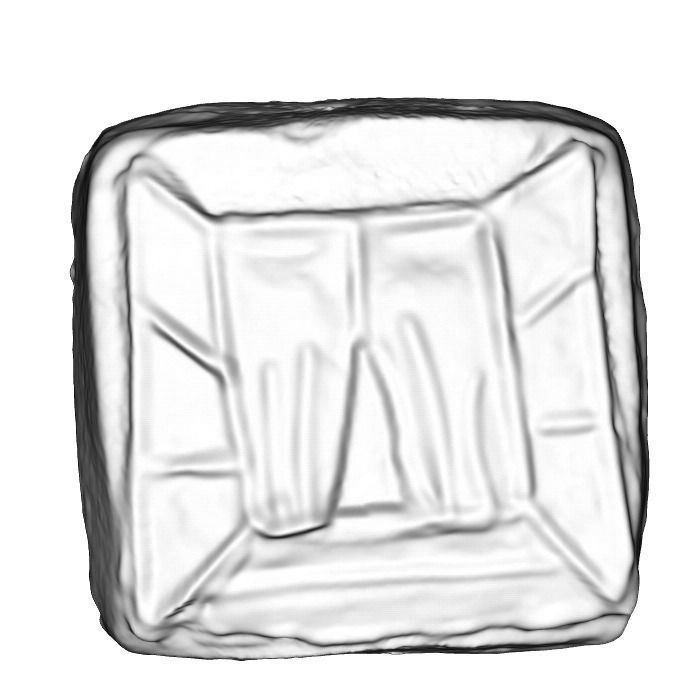 047 Donut bun window3 Scan 3D model with UV map 3D model_6