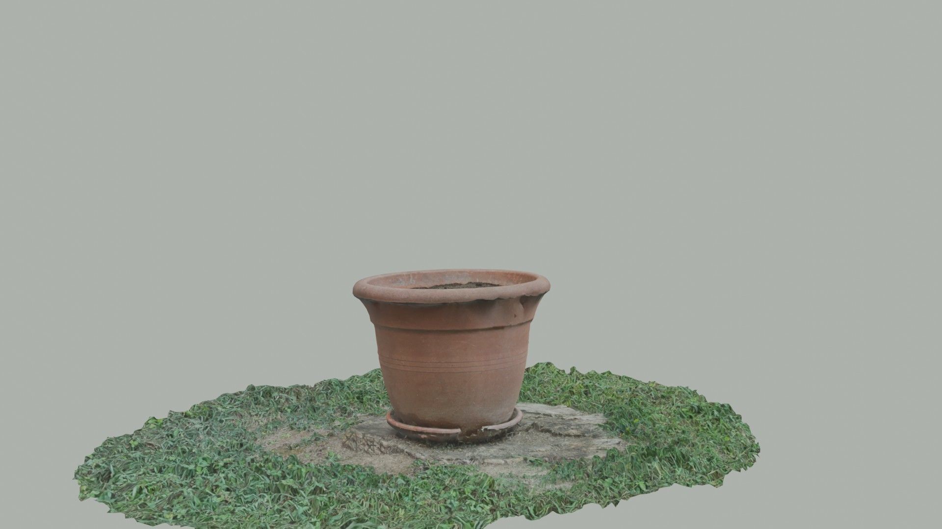 Flower vase - scanned 3D model_33