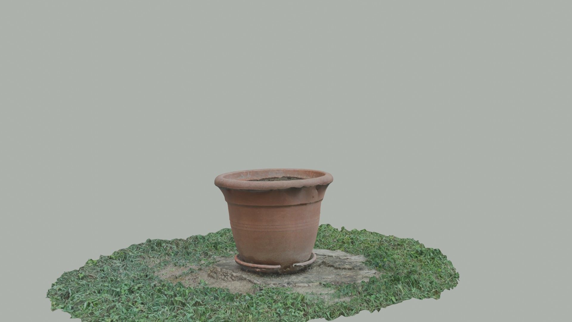 Flower vase - scanned 3D model_32
