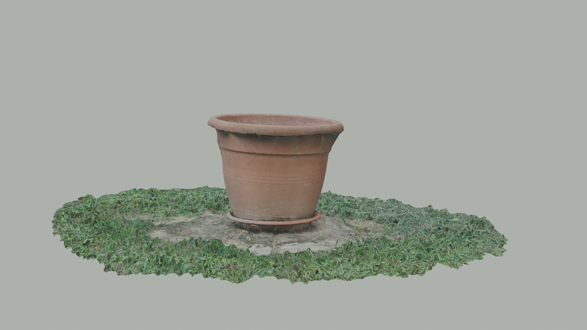 Flower vase - scanned 3D model_42