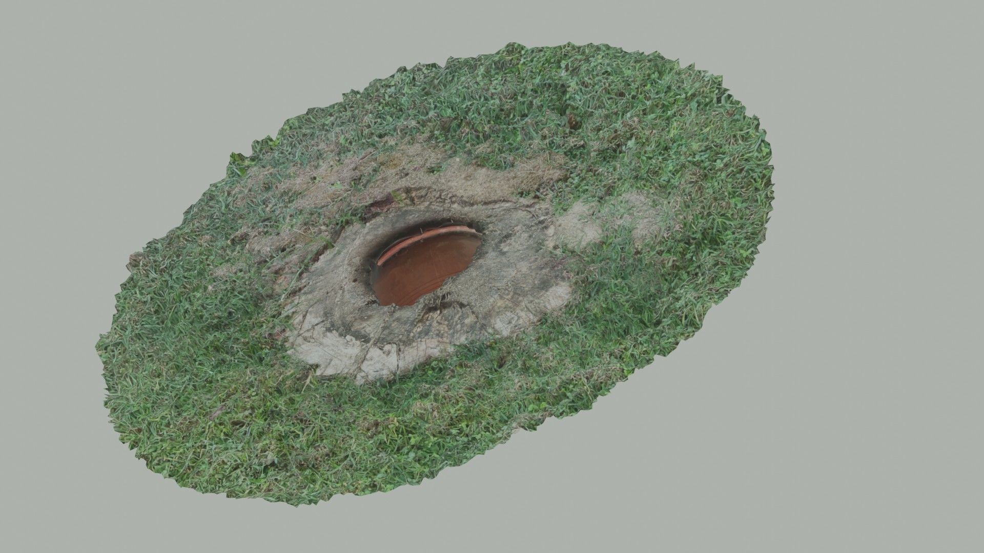 Flower vase - scanned 3D model_17