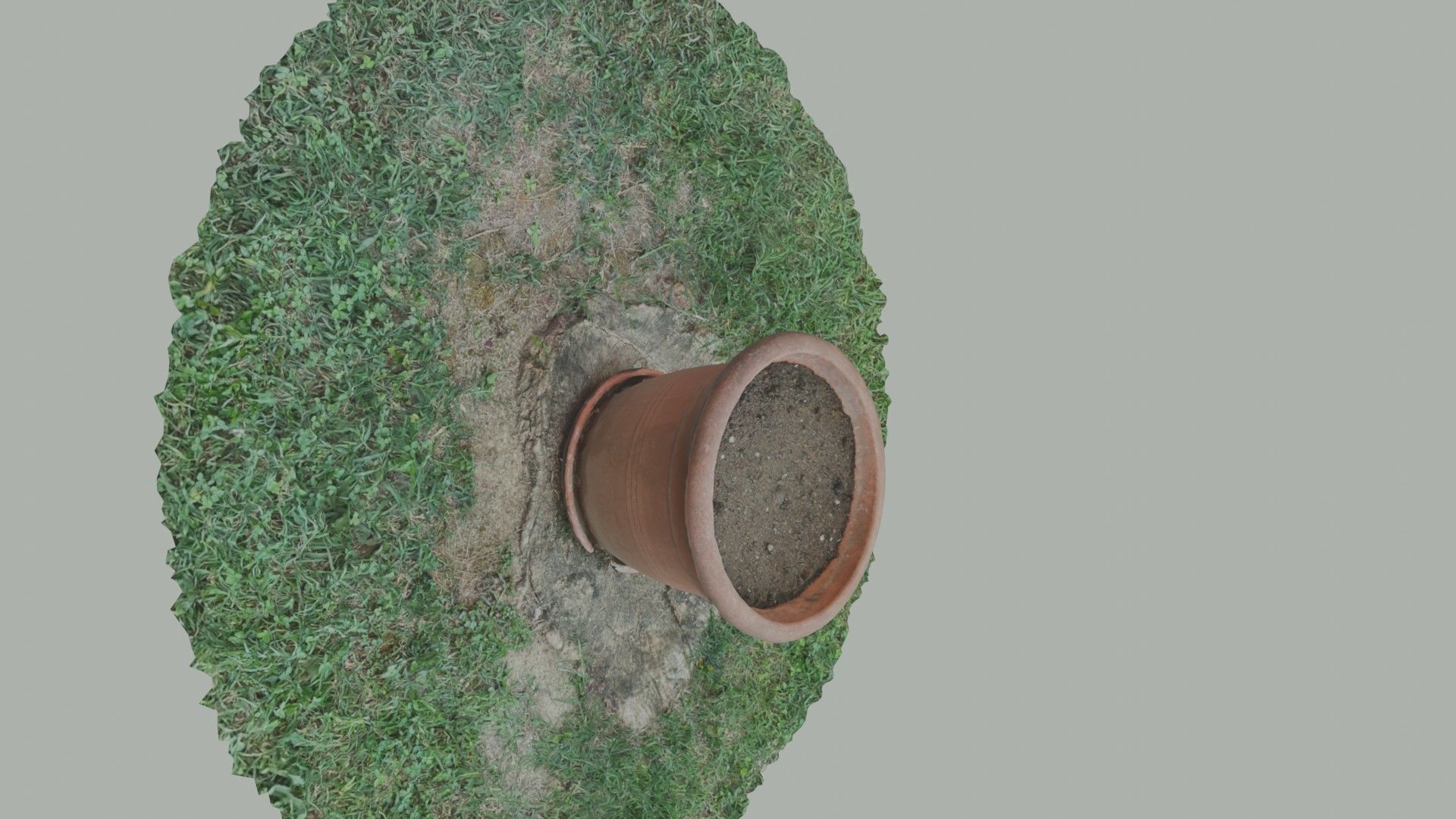 Flower vase - scanned 3D model_3