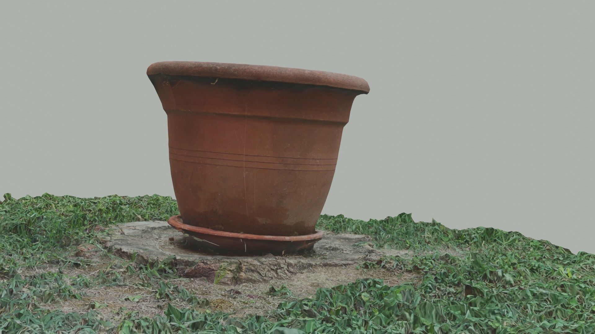 Flower vase - scanned 3D model_63