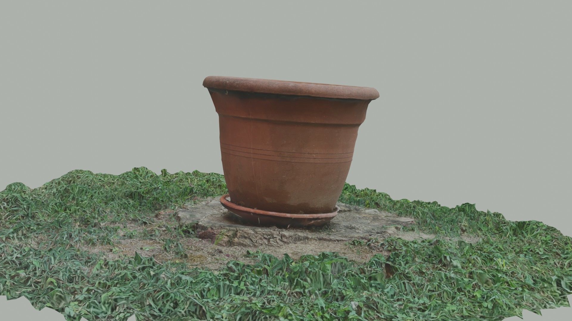 Flower vase - scanned 3D model_66