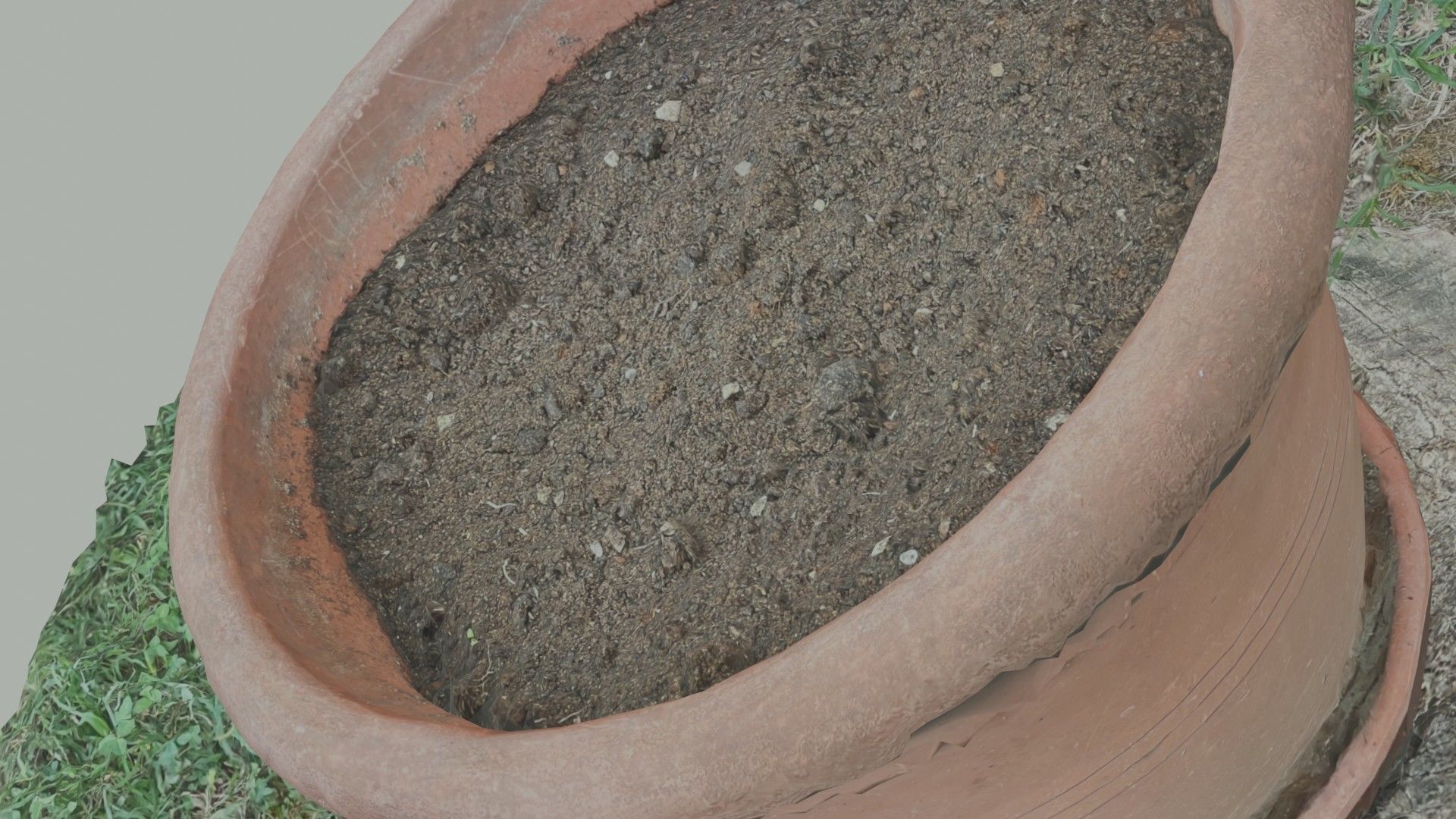 Flower vase - scanned 3D model_6