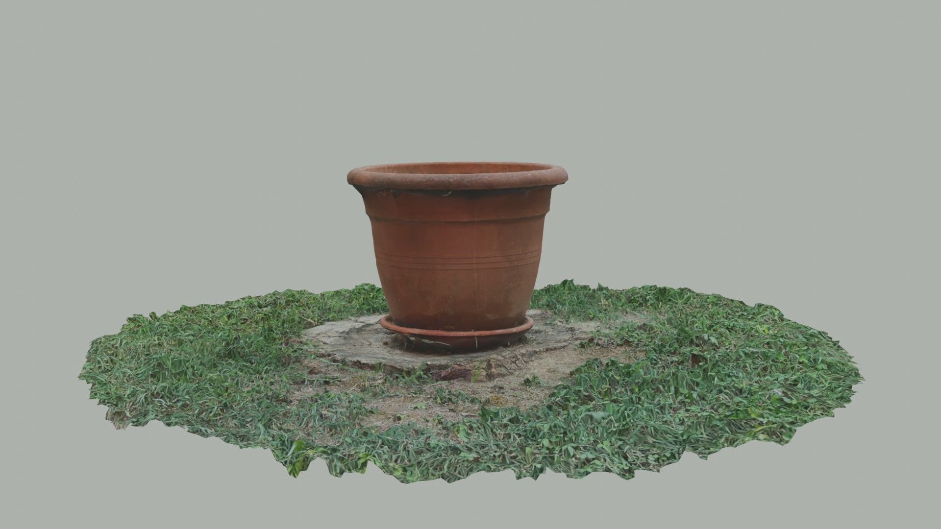Flower vase - scanned 3D model_48