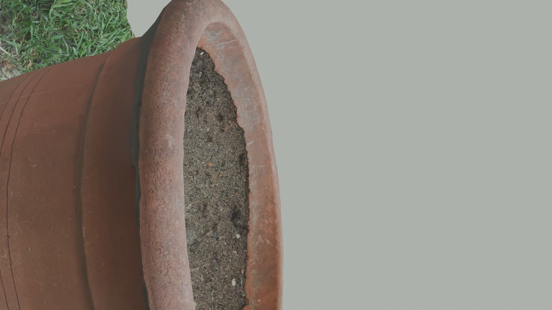 Flower vase - scanned 3D model_52