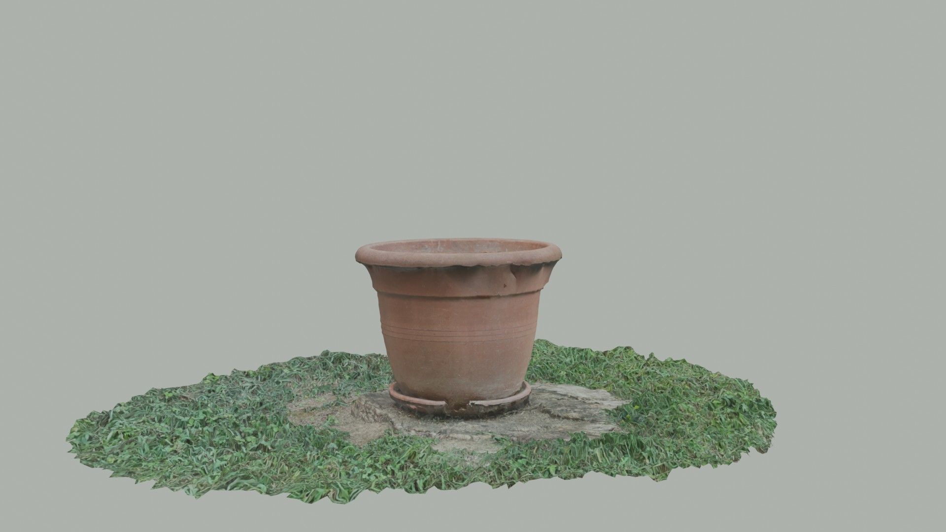 Flower vase - scanned 3D model_37