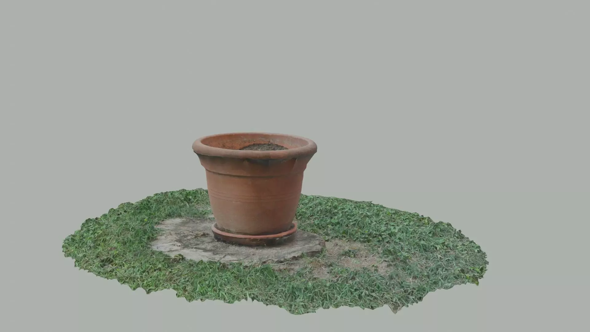 Flower vase - scanned 3D model_0