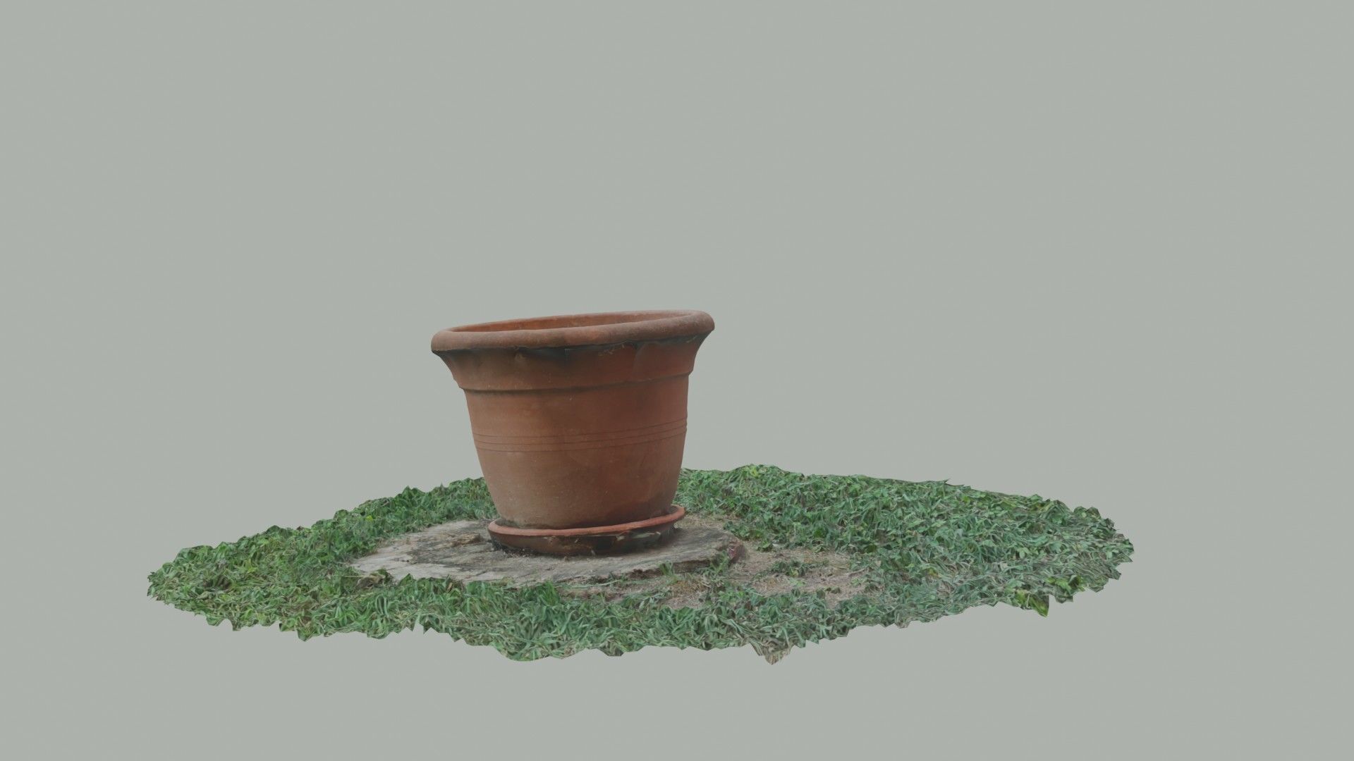 Flower vase - scanned 3D model_7