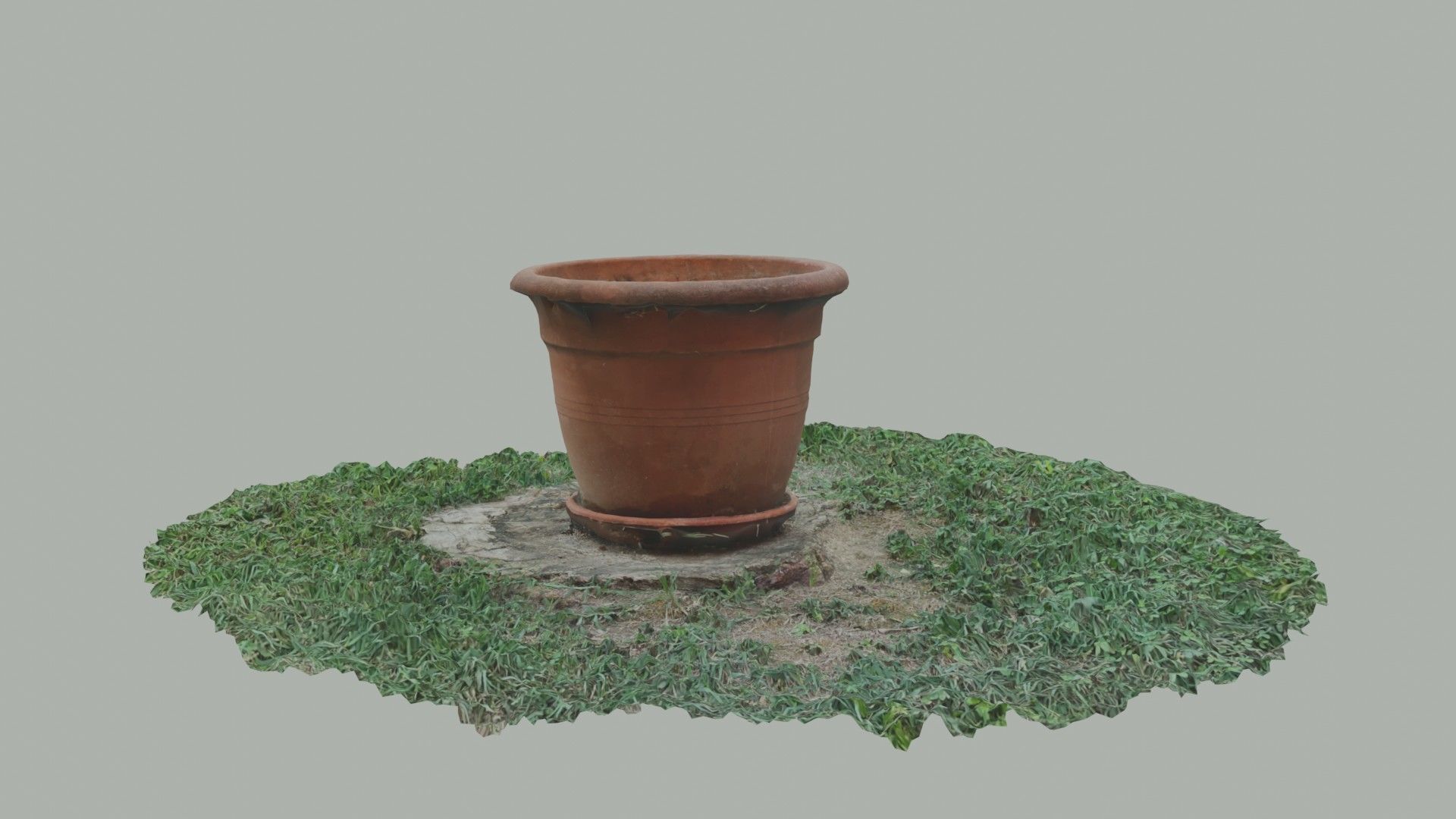 Flower vase - scanned 3D model_58