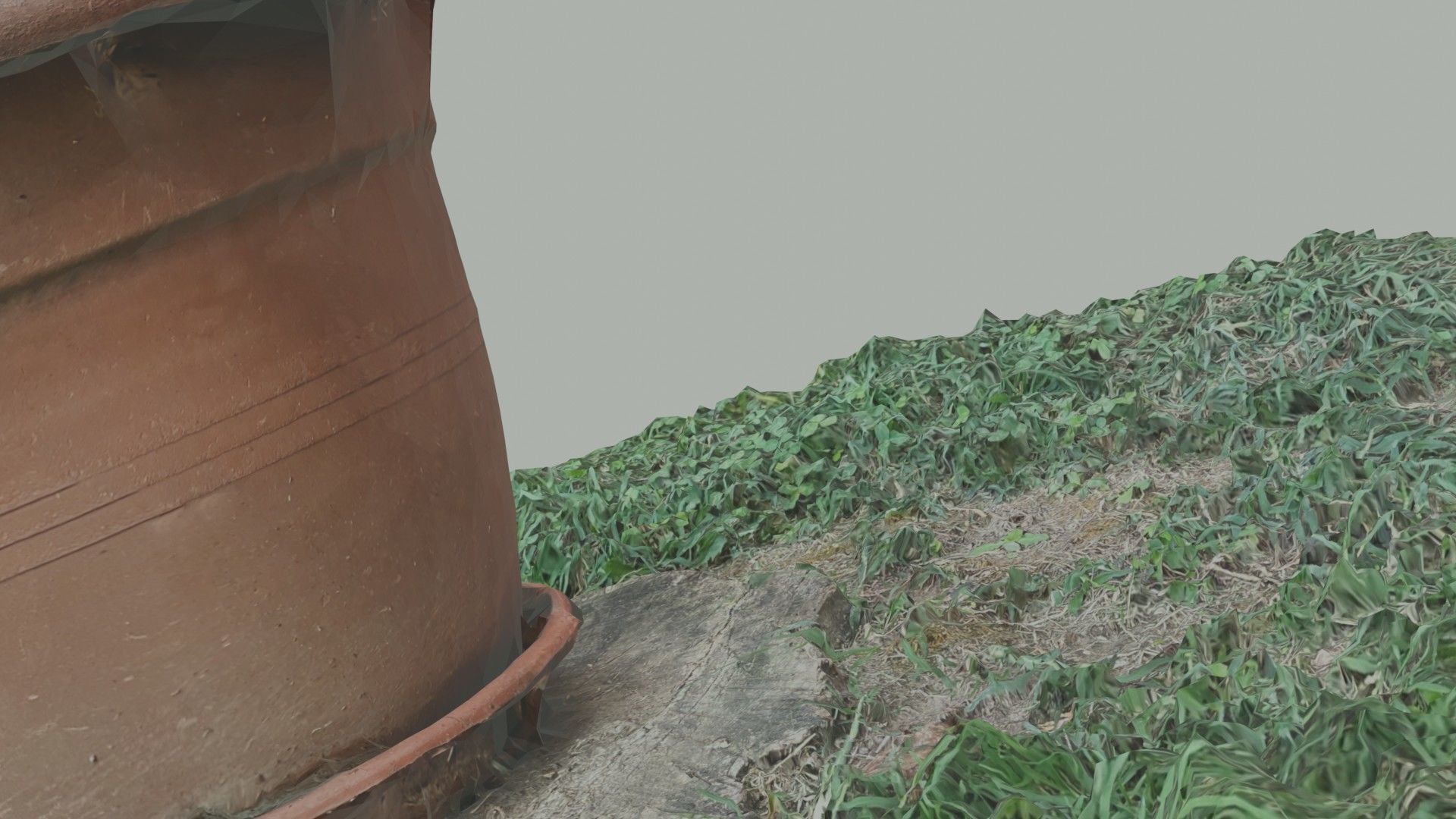 Flower vase - scanned 3D model_38