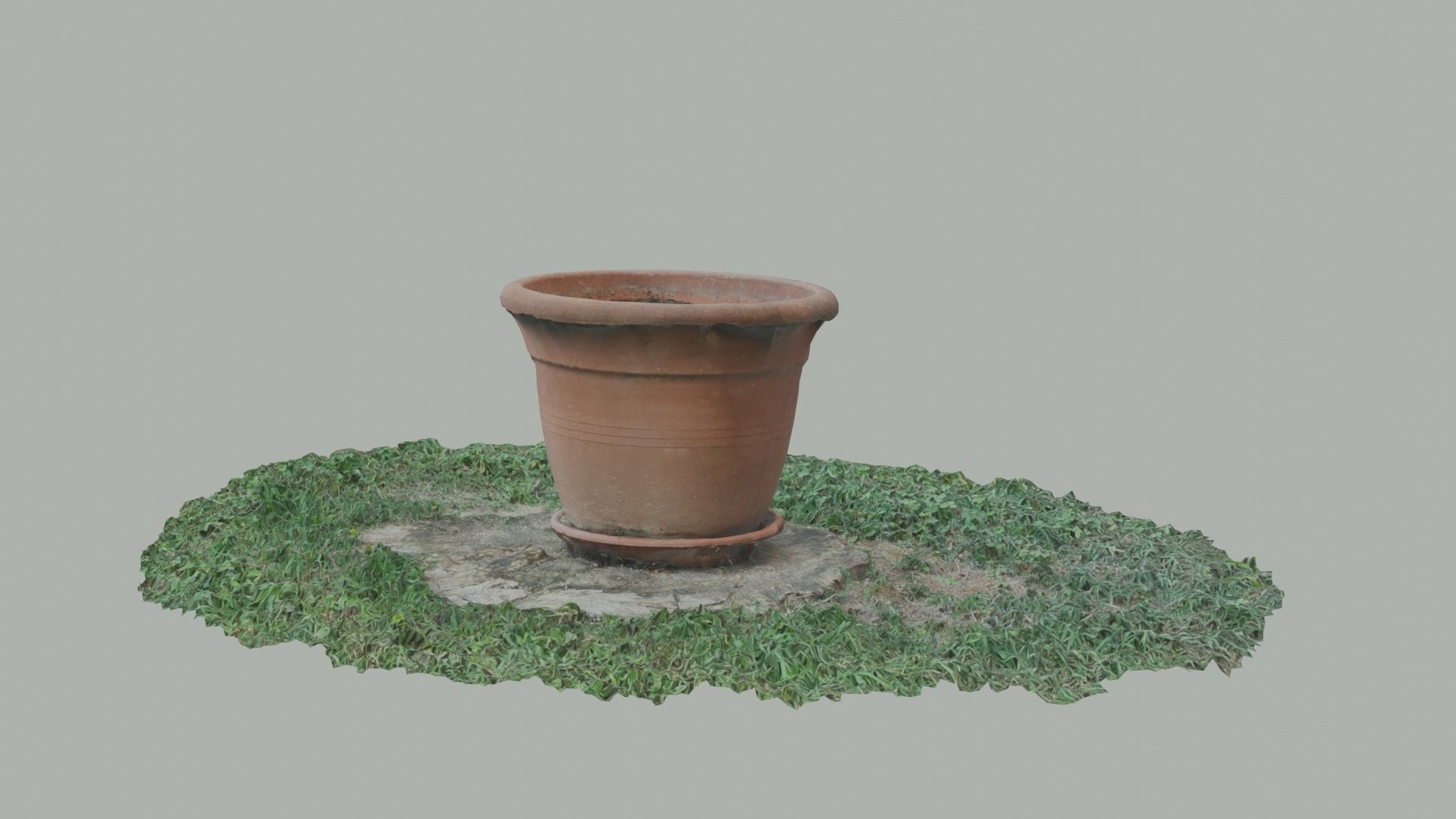 Flower vase - scanned 3D model_61