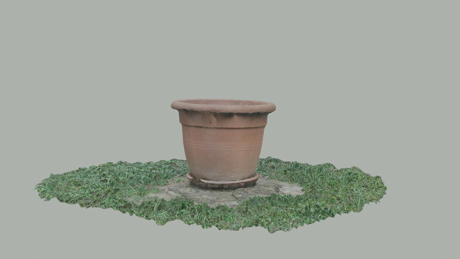 Flower vase - scanned 3D model_39