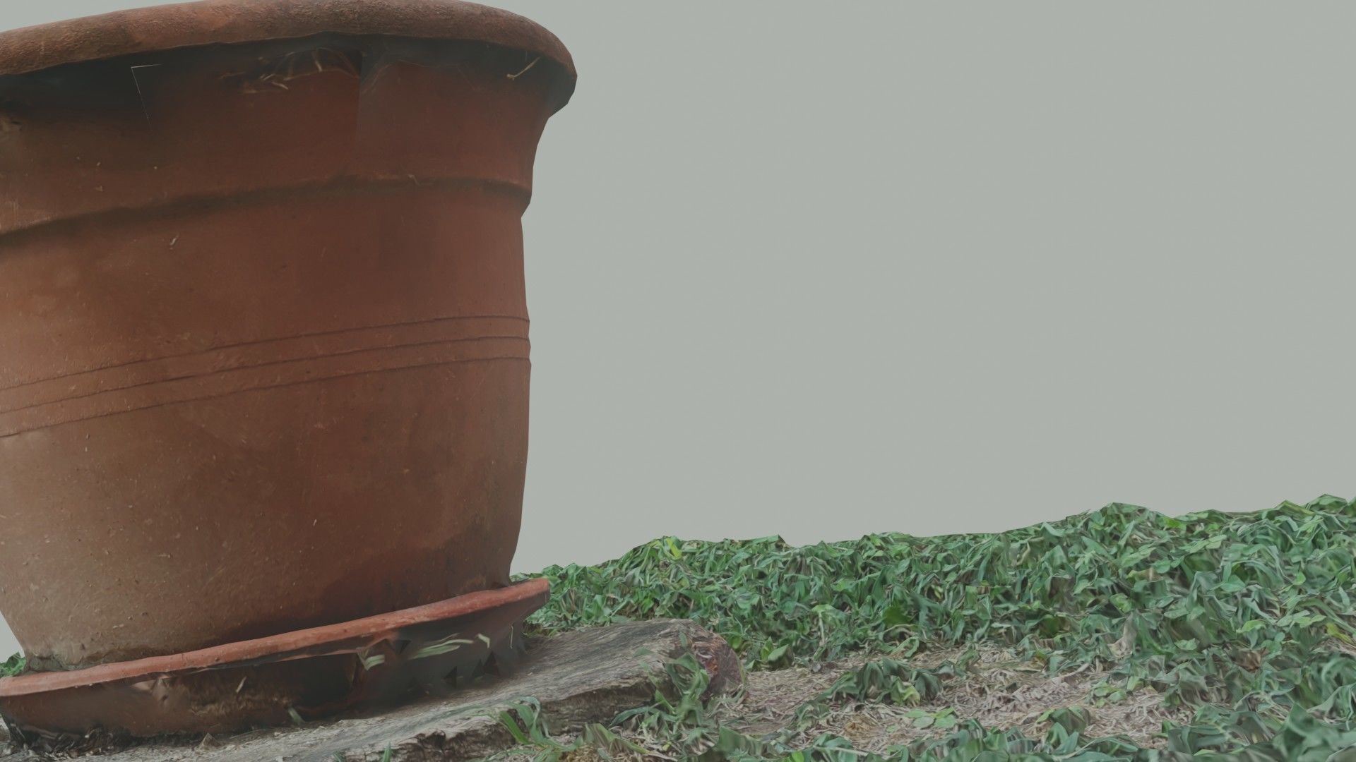 Flower vase - scanned 3D model_67