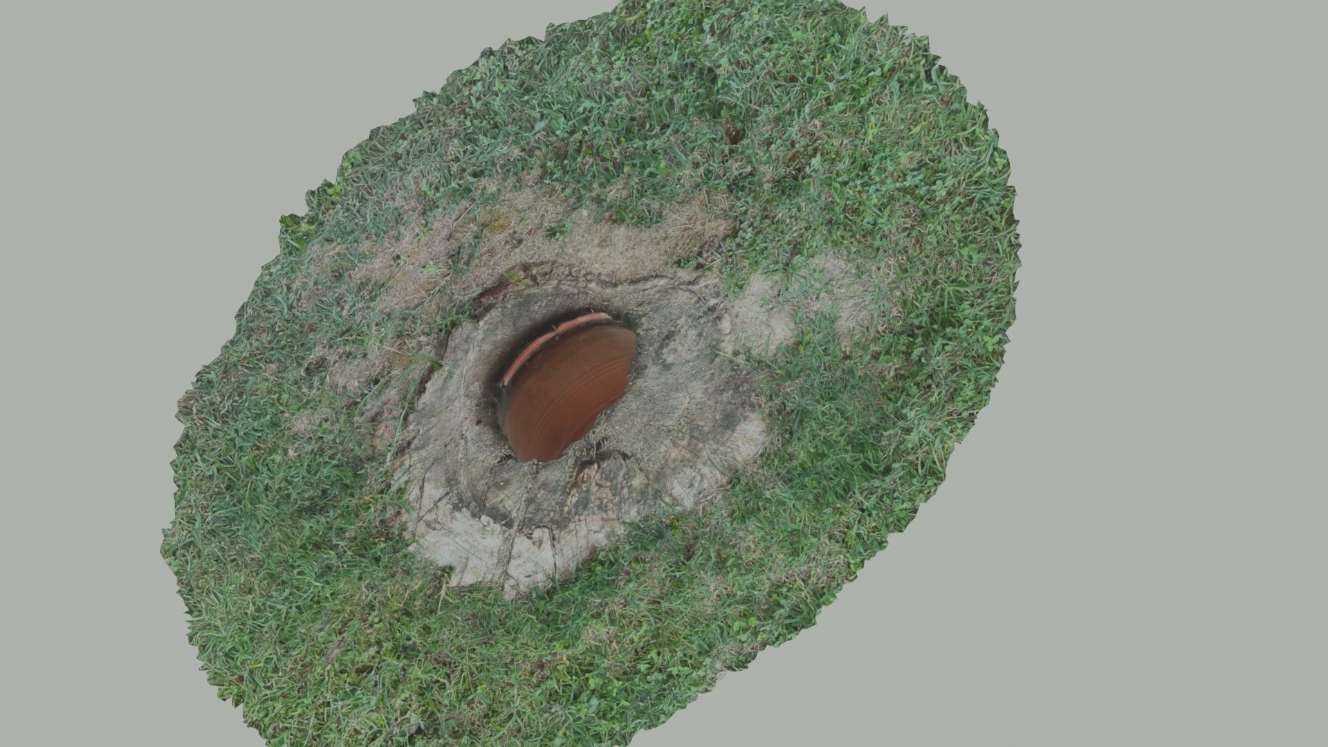 Flower vase - scanned 3D model_19