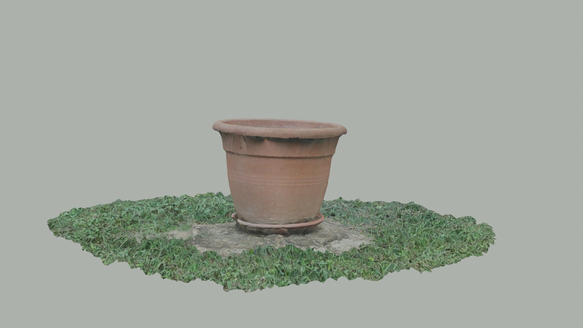 Flower vase - scanned 3D model_41