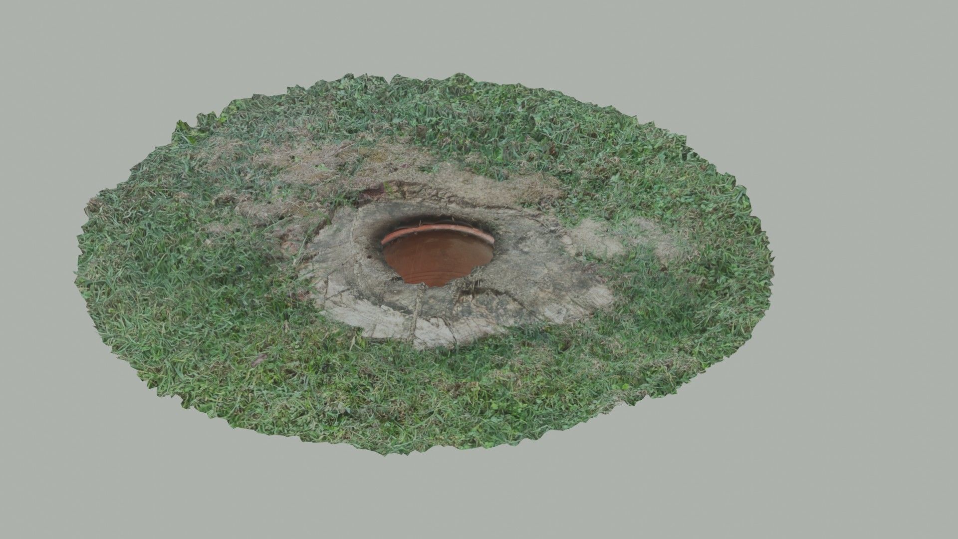 Flower vase - scanned 3D model_11