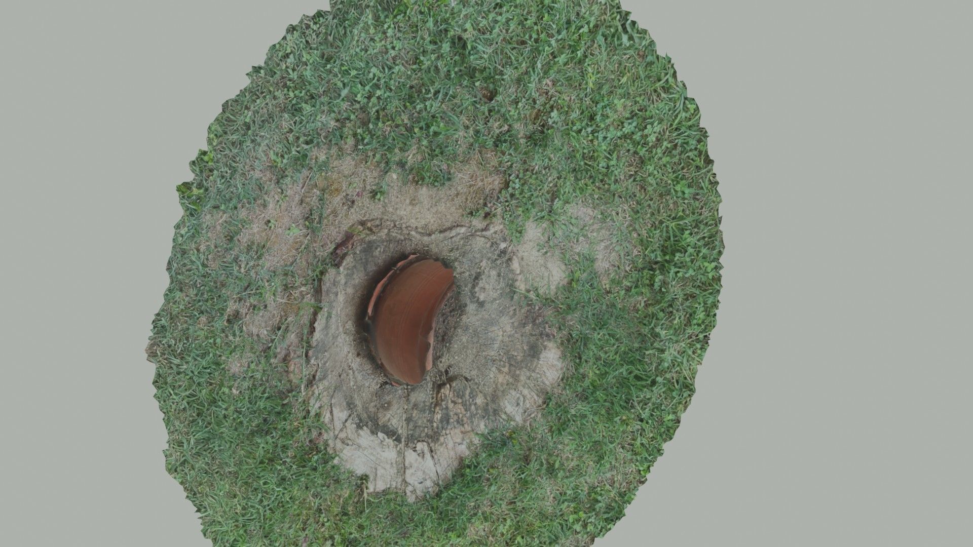 Flower vase - scanned 3D model_20