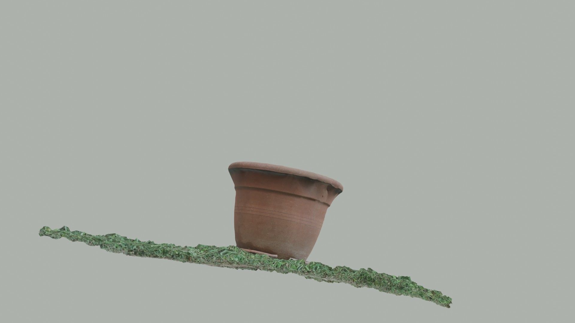 Flower vase - scanned 3D model_28
