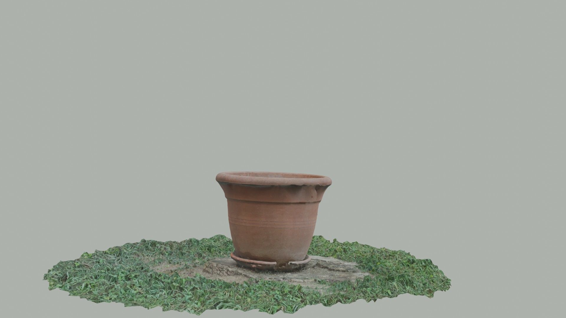 Flower vase - scanned 3D model_29
