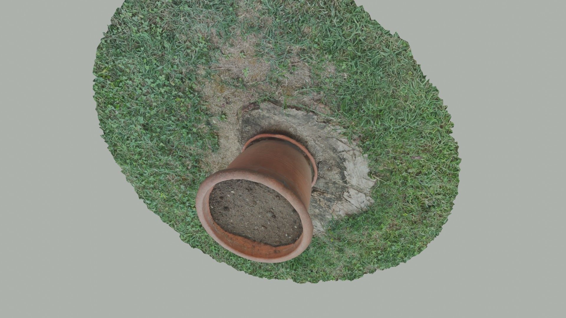 Flower vase - scanned 3D model_9