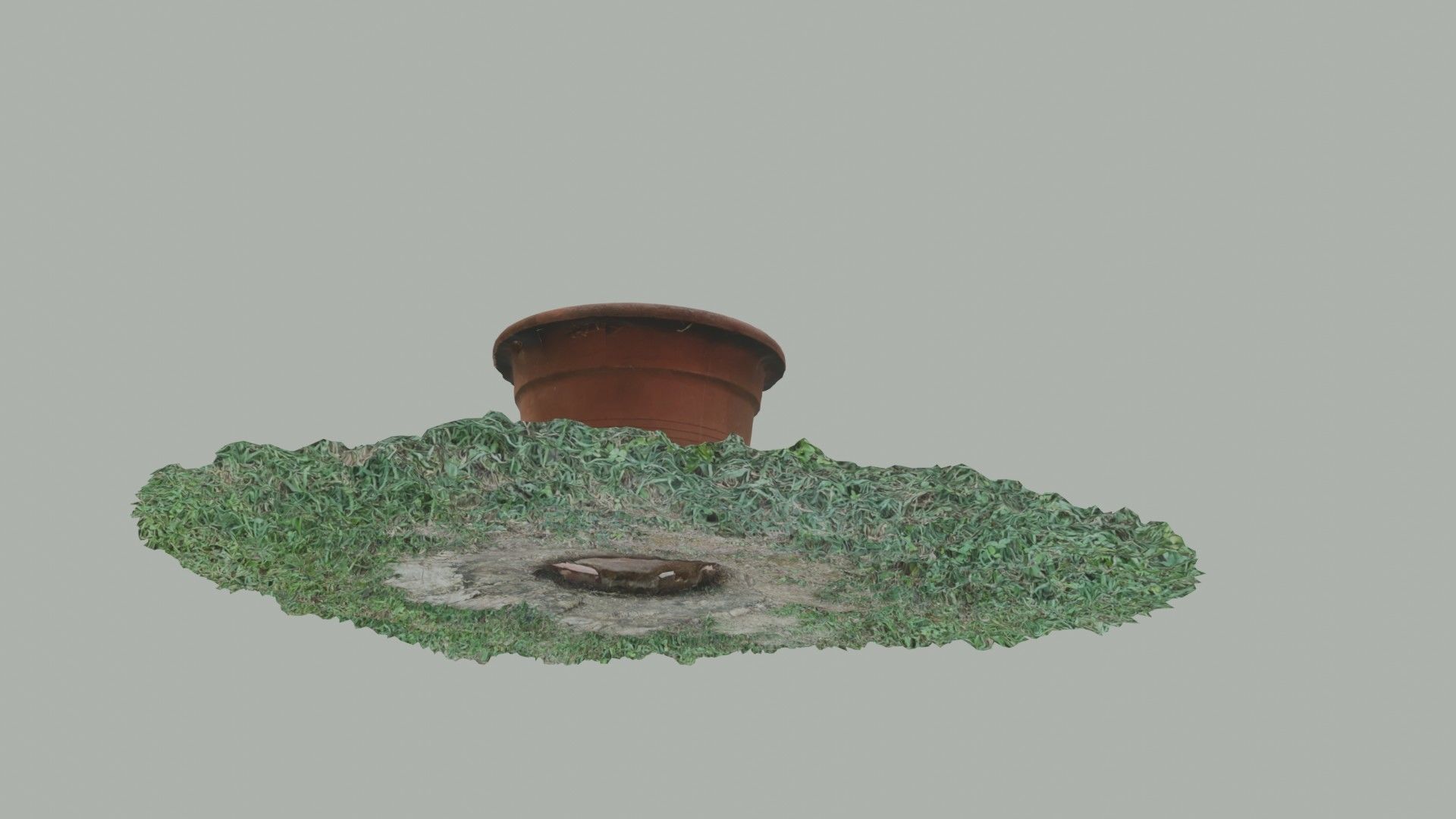 Flower vase - scanned 3D model_4