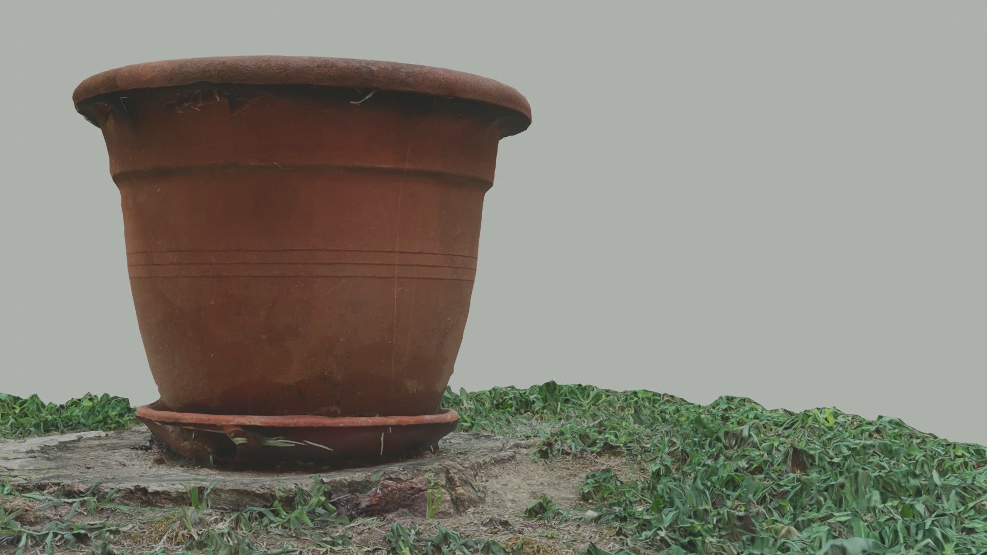 Flower vase - scanned 3D model_65