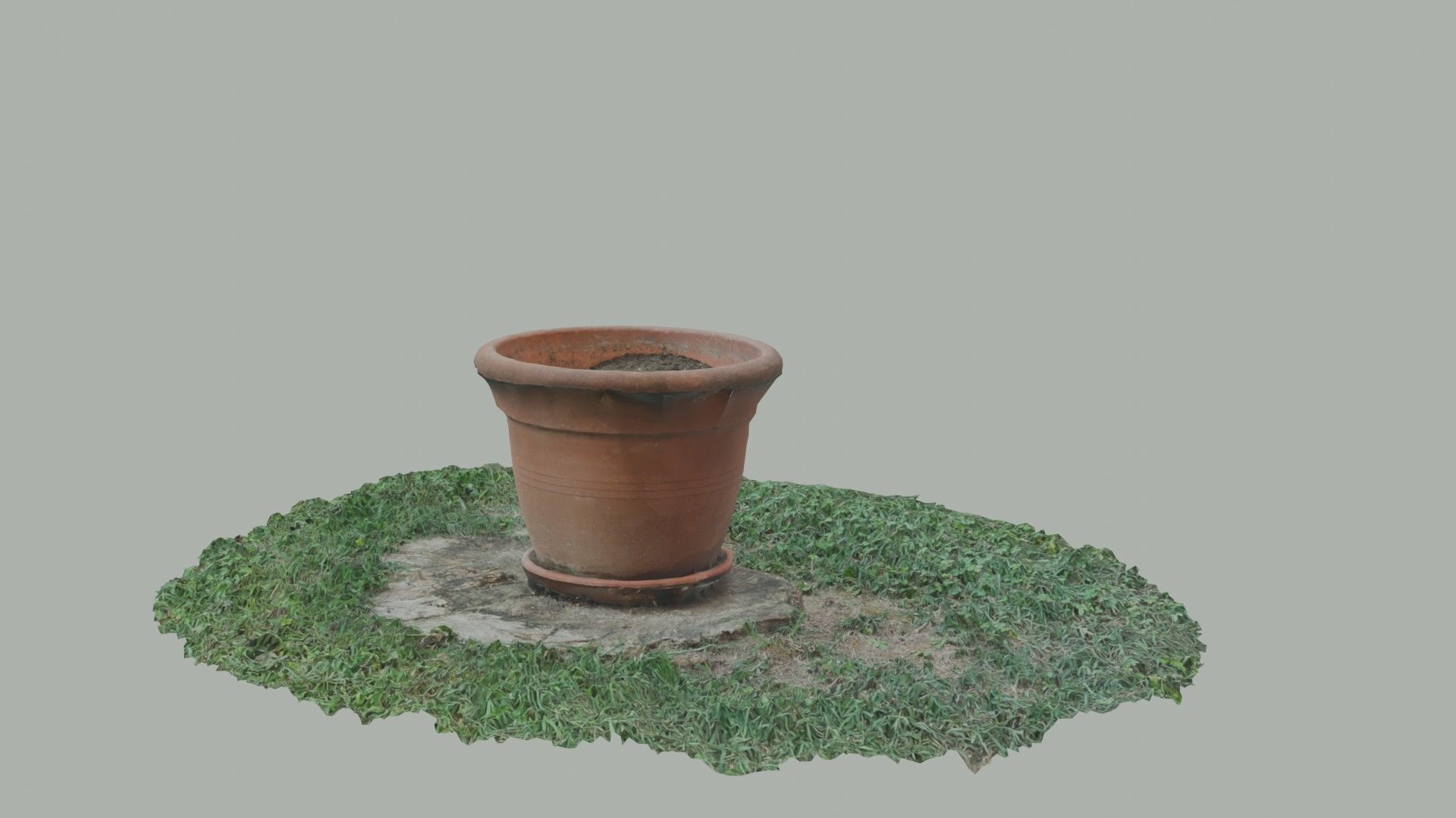 Flower vase - scanned 3D model_12