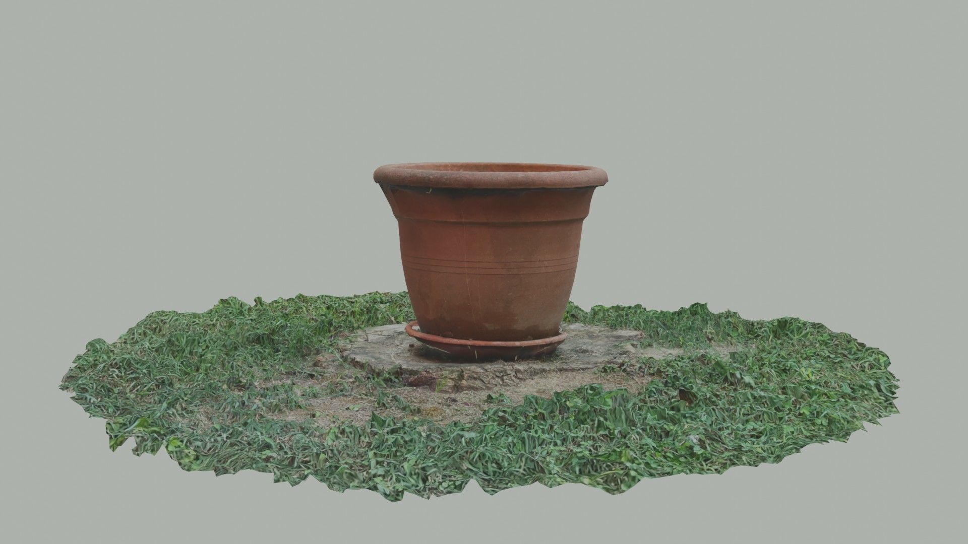 Flower vase - scanned 3D model_49