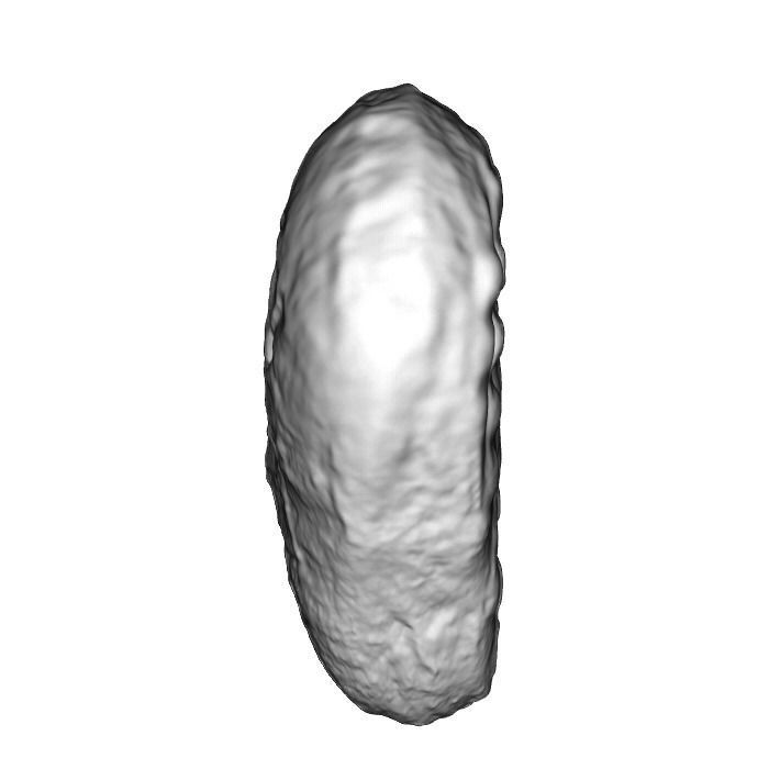 057 Donut heart bun plain2 Scan 3D model with UV map 3D model_10