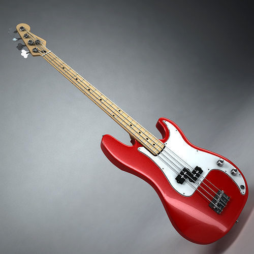 Fender Precision Bass 3D model