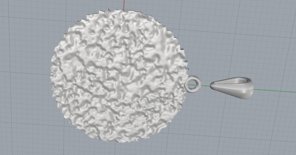Pendant 1088 3D print model_6