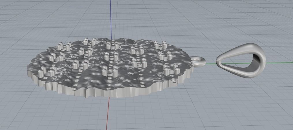 Pendant 1088 3D print model_5