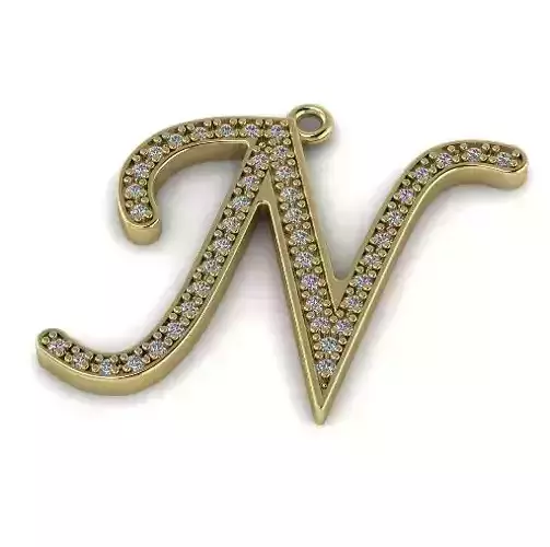 Pendant letter N 1086