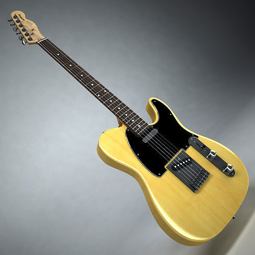 Fender Telecaster 3D model