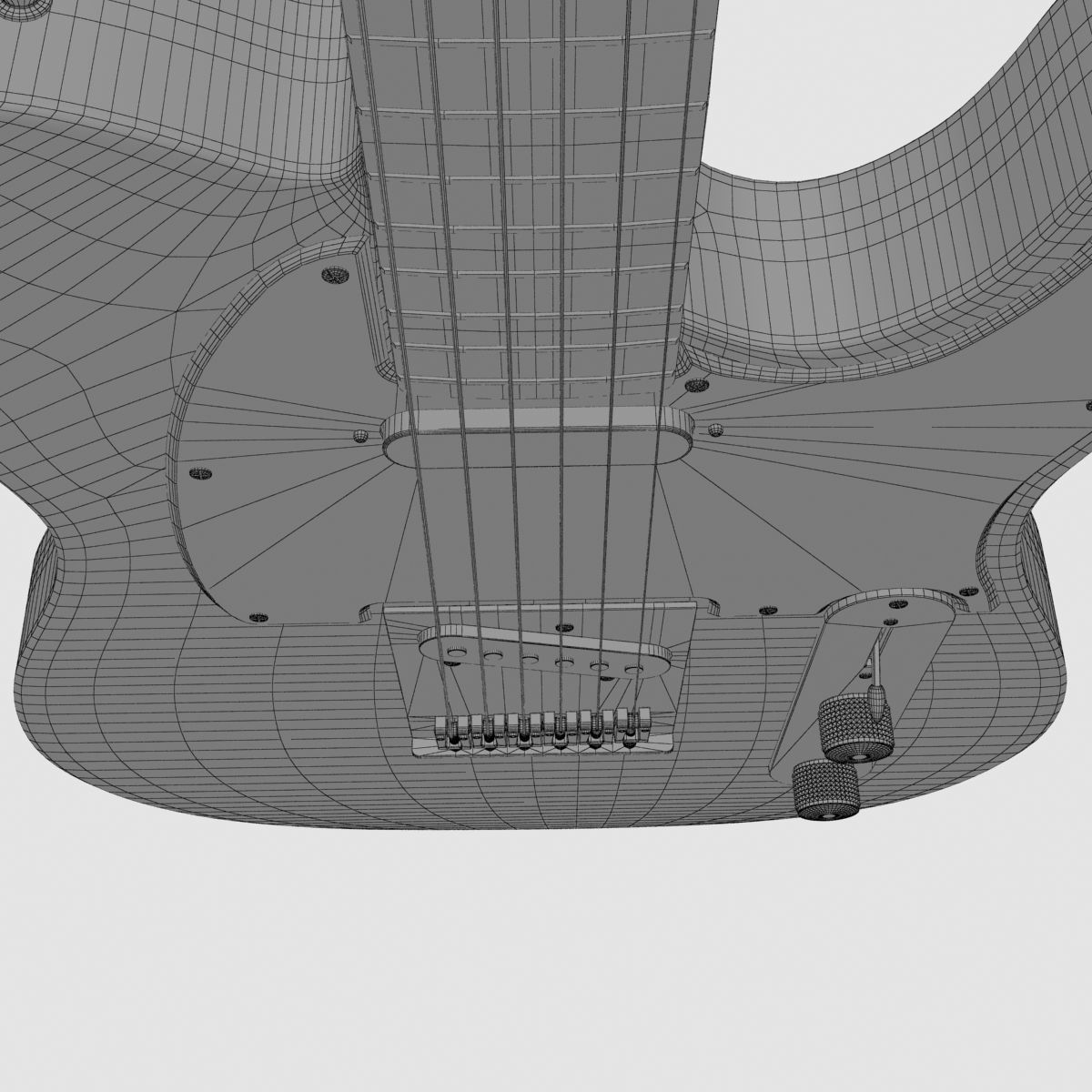 Fender Telecaster 3D model_13