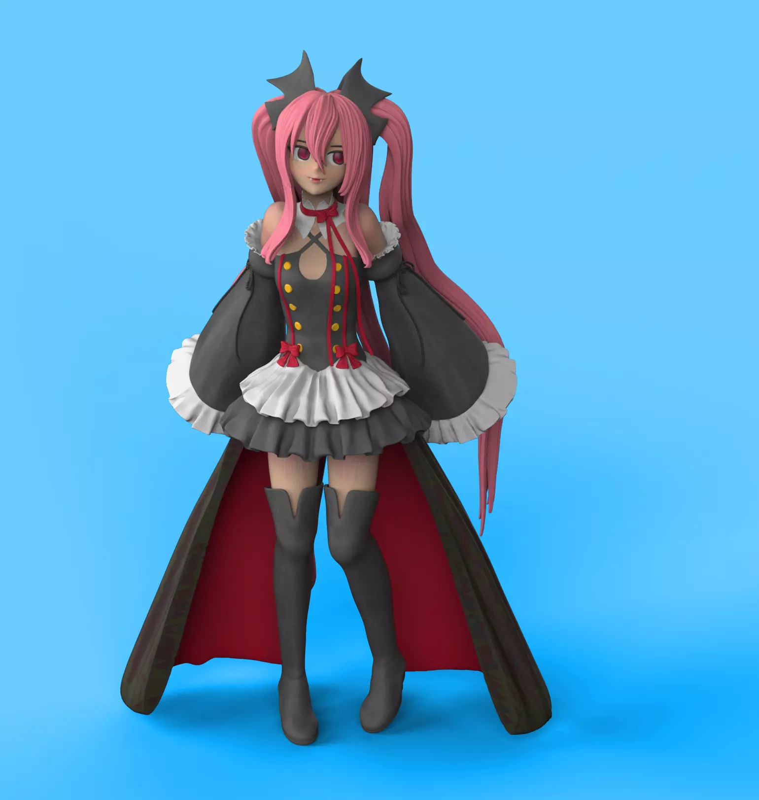 Krul tepes - serath of the end - battle of nagoya 3D print model_0
