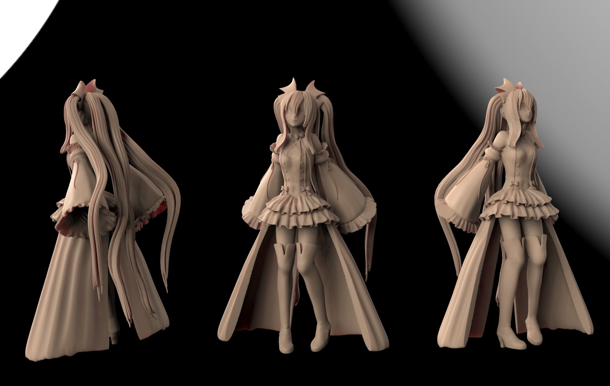 Krul tepes - serath of the end - battle of nagoya 3D print model_1