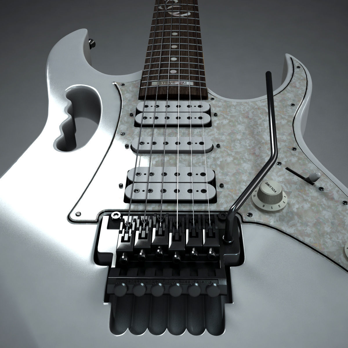 Ibanez Jem 555 3D model_2
