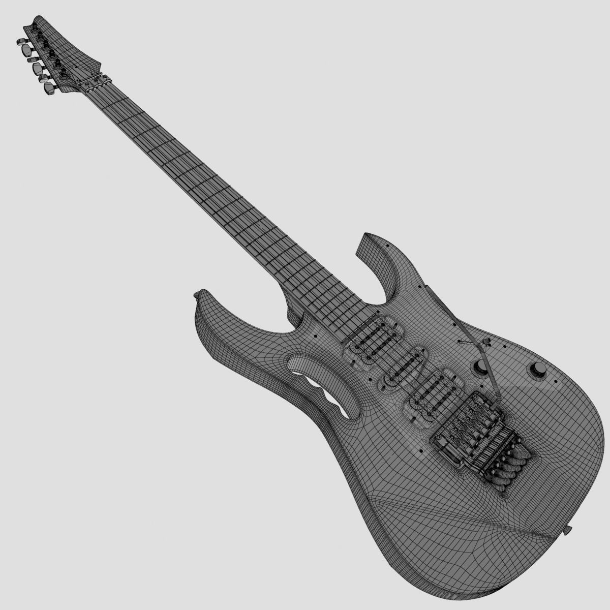 Ibanez Jem 555 3D model_7