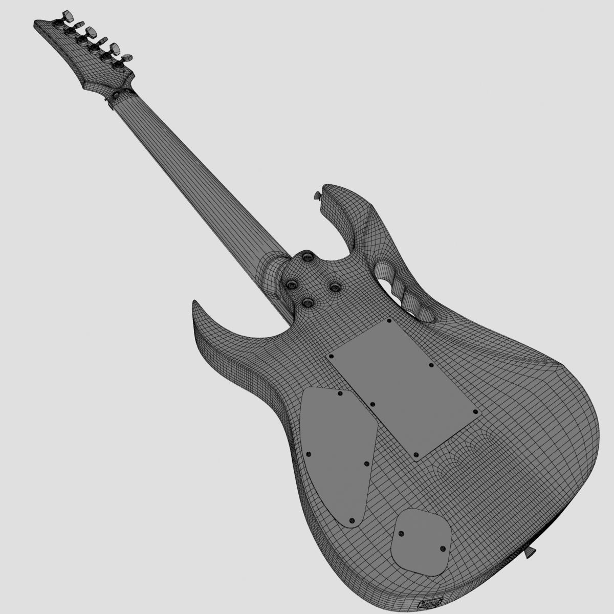 Ibanez Jem 555 3D model_10